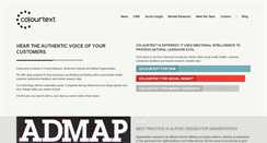Desktop Screenshot of colourtext.com